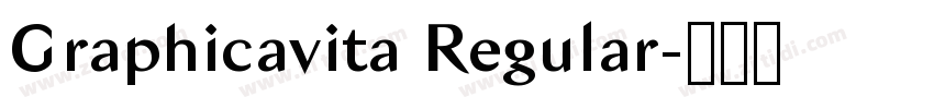 Graphicavita Regular字体转换 Graphicavita Regular字体转换